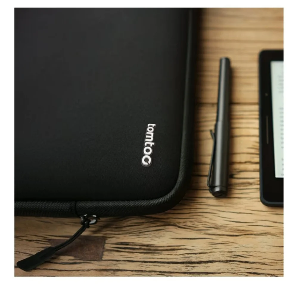 tomtoc Black Protective Tablet Sleeve